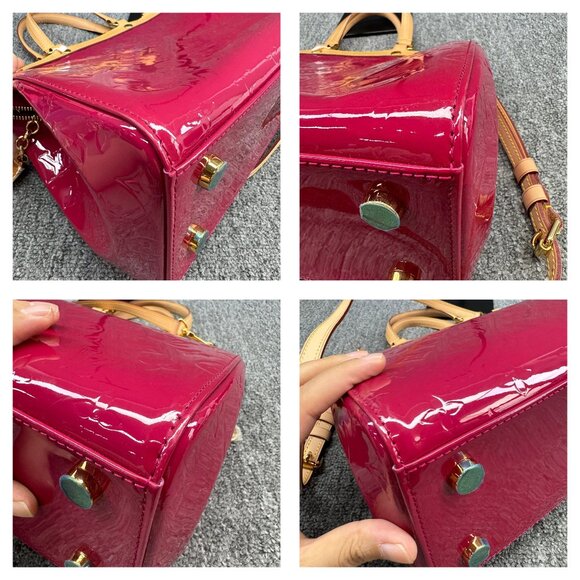 Louis Vuitton Brea Leather Vernis Shoulder Bag 699-092225 - Picture 12 of 14